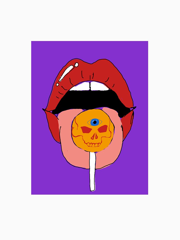 Lollipop skull 2 by DEAF SCUM