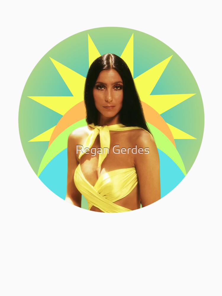 Yellow Cher Sunburst by Regan Gerdes