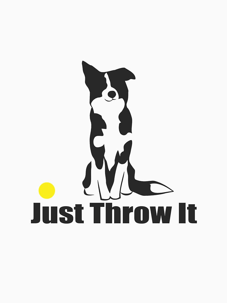 Just Throw It | Border Collie Dog | NickerStickers® on Redbubble by NickerStickers
