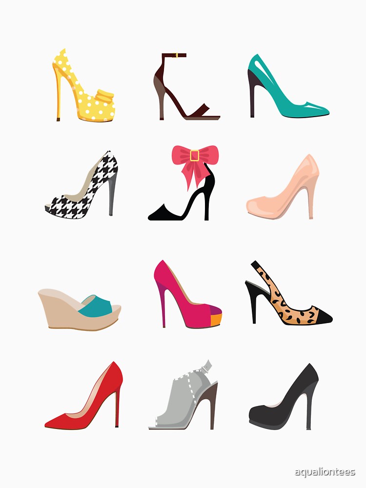 Fashion High Heel Shoes and More Shoes! by aqualiontees