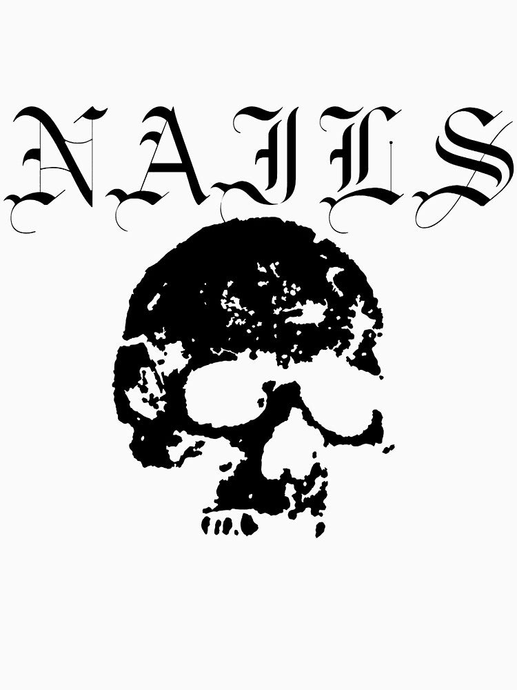 Nails, Hardcore Punk band, Black by TheSmartChicken