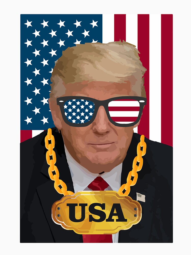 Donald Trump Gangsta USA T-Shirt by AllStarMerch