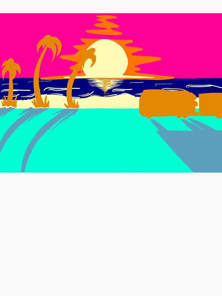 The Happy Hippie Sunset by Buckets-Store