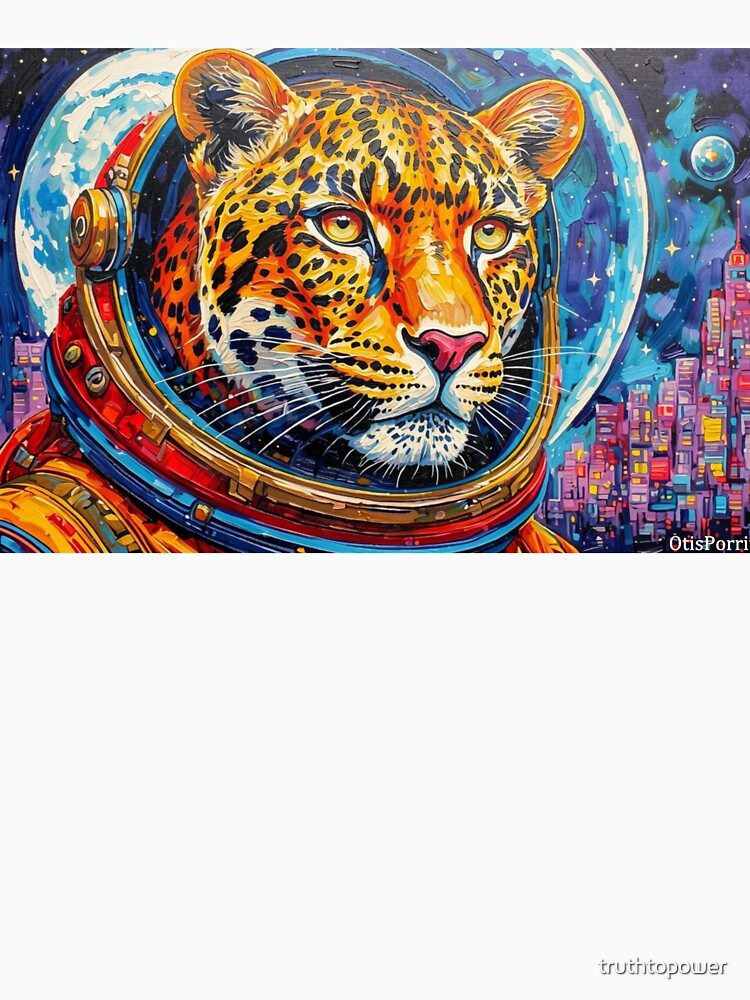 LEOPARD ASTRONAUT-COMING HOME 6 by truthtopower