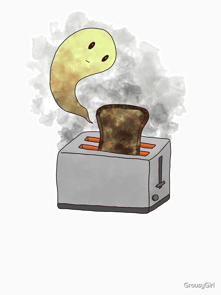 Burnt Toast Ghost by GrousyGirl