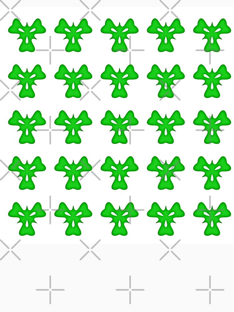 Lush Green Clover Grid by AirCrayons27