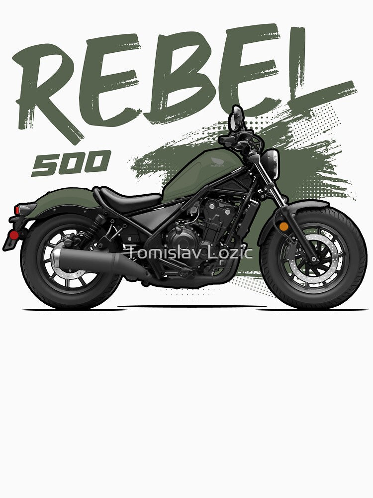 Rebel 500 - Green by Tomislav Lozić