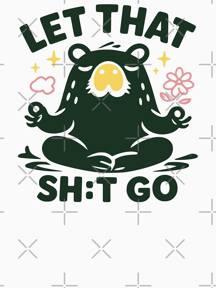 Let That Stuff Go Funny Meditating Capybara Yoga by MavtM