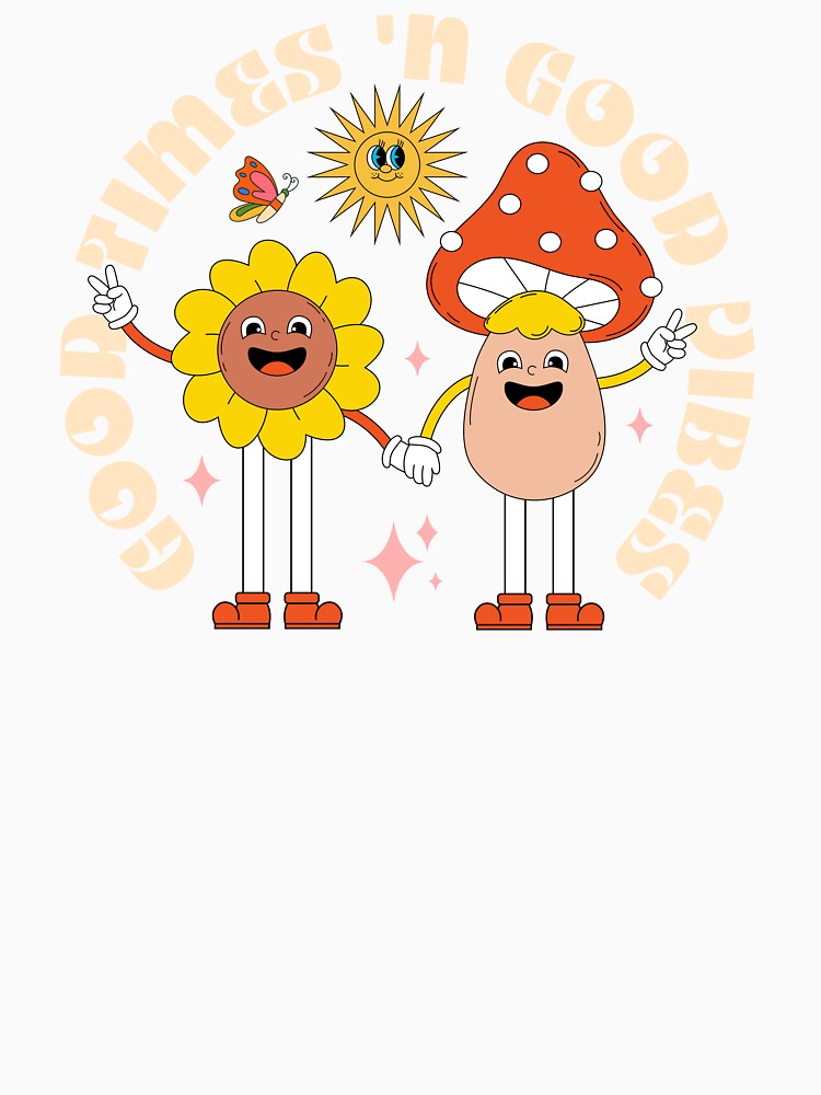Good Times 'N Good Vibes! (Black Version) by TheLoveShop