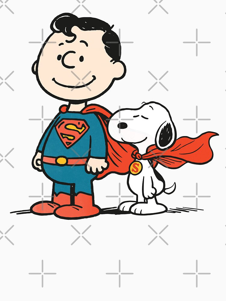 The Heroic Blockhead and His Super Beagle by infinitybyinfinity