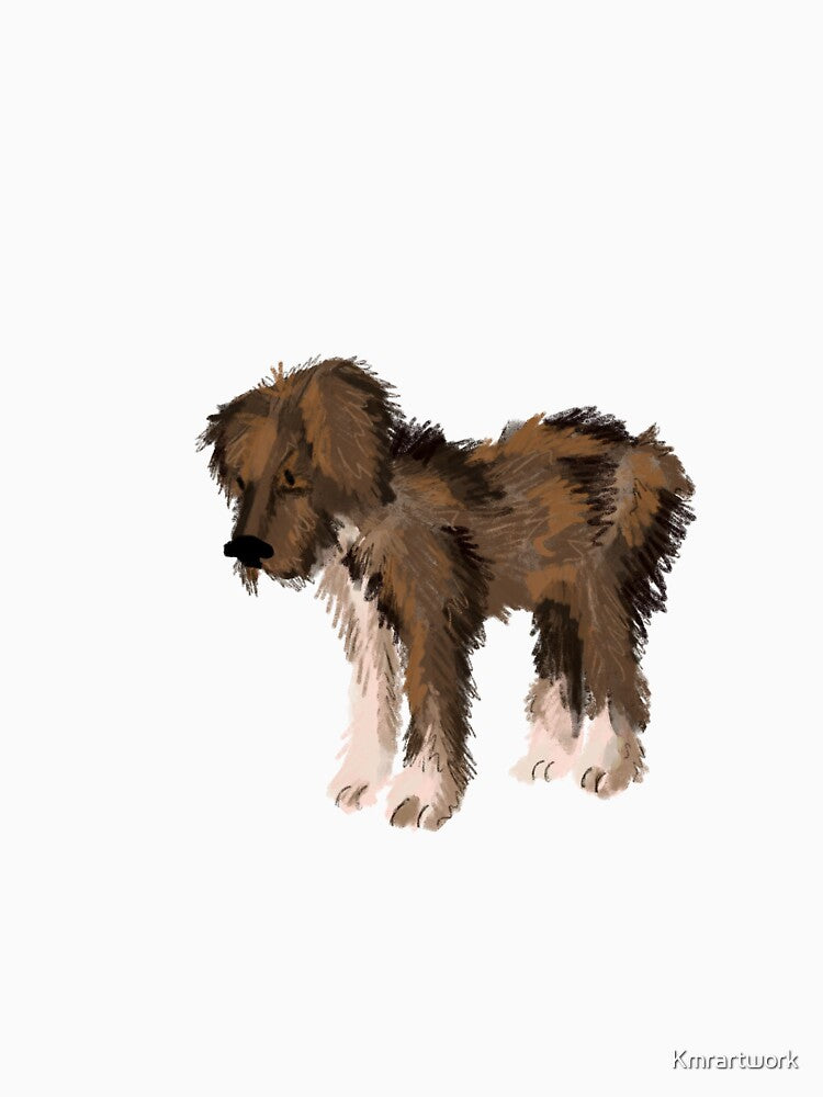 Aussiedoodle by Kmrartwork