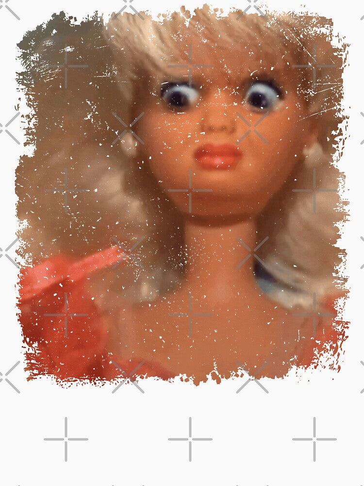 Funny Disgusting Doll Face Meme by Eh Plus Designs