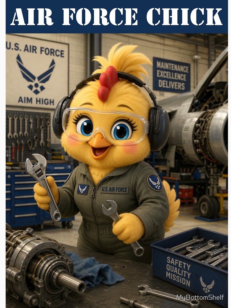Air Force Chick by MyBottomShelf