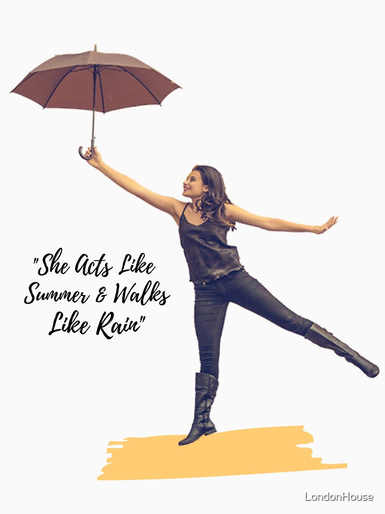 "She Acts Like Summer & Walks Like Rain" by LondonHouse