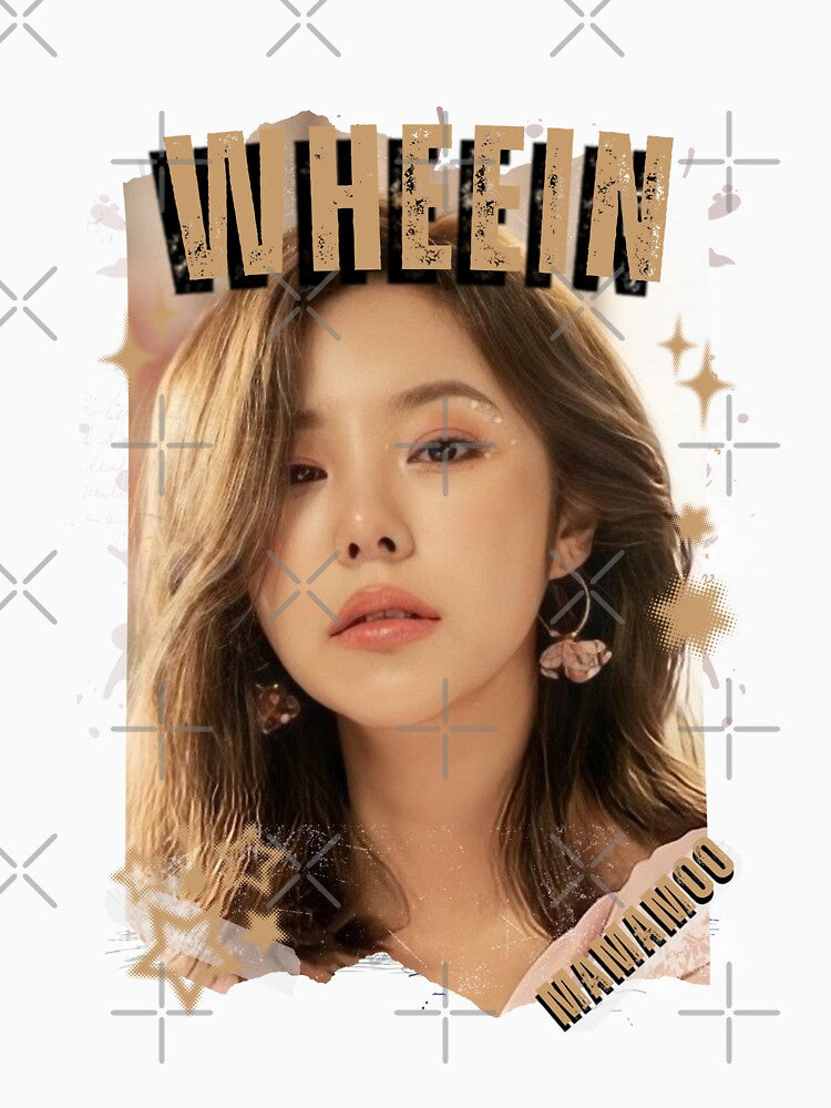 Mamamooo Wheein Kpop Female group Scrapbook Collage Cozy Y2K Vintage Design by HELL0WBELLO