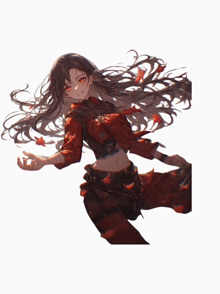 dark fantasy anime girl art by insiya-art