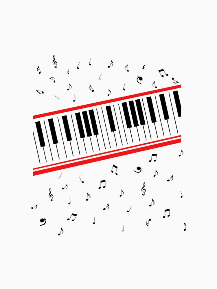 Michael Jackson 80s Beat It Piano Keyboard Design by DrayvenHarber