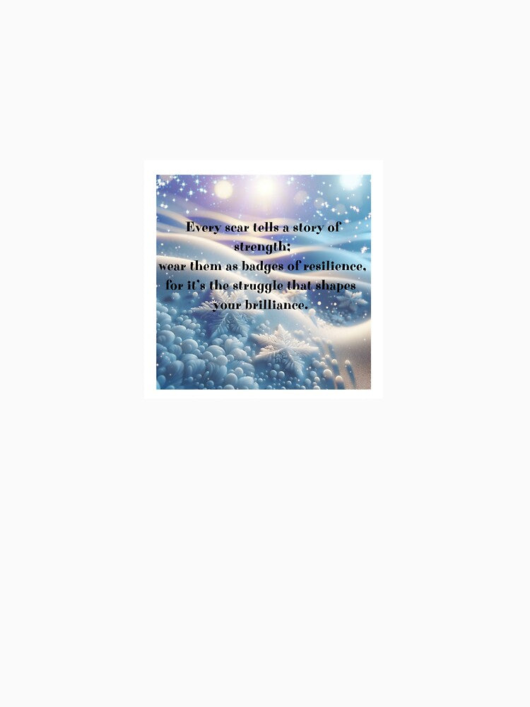 Copy of Scars Into Stars - Resilience Affirmation Art by VFInspirations
