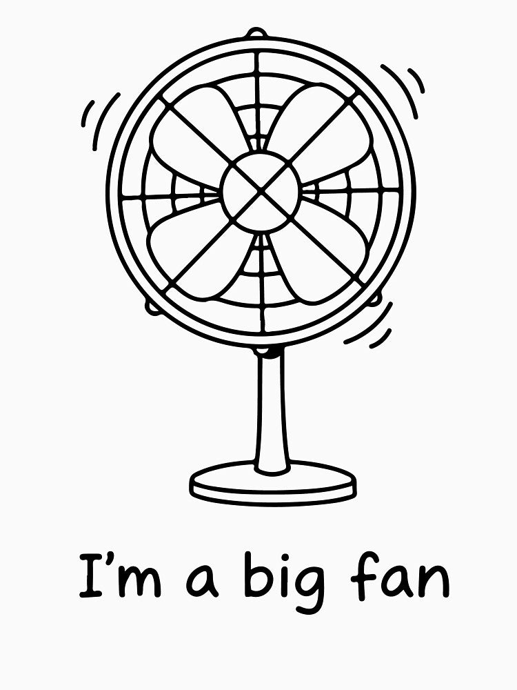 I’m A Big Fan Funny Pun | Fan Dad Joke Design by DailyRelease