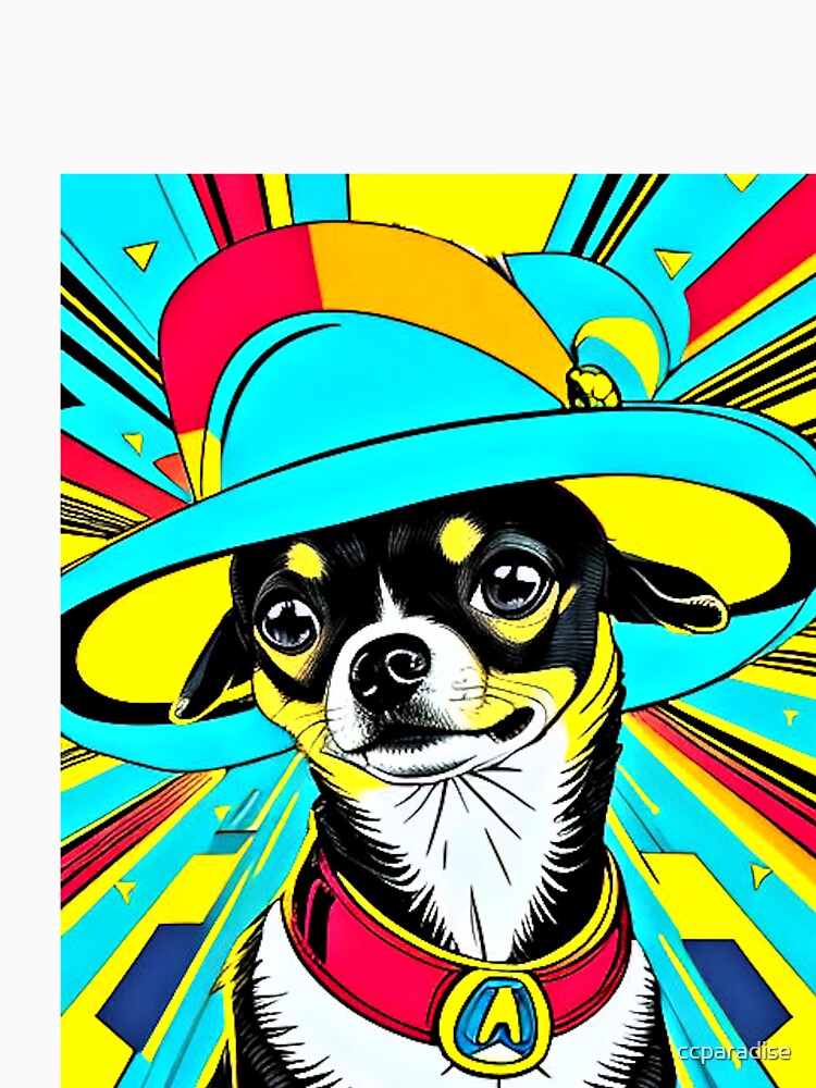 Colorful Chihuahua Dog by Earth Nature Creations