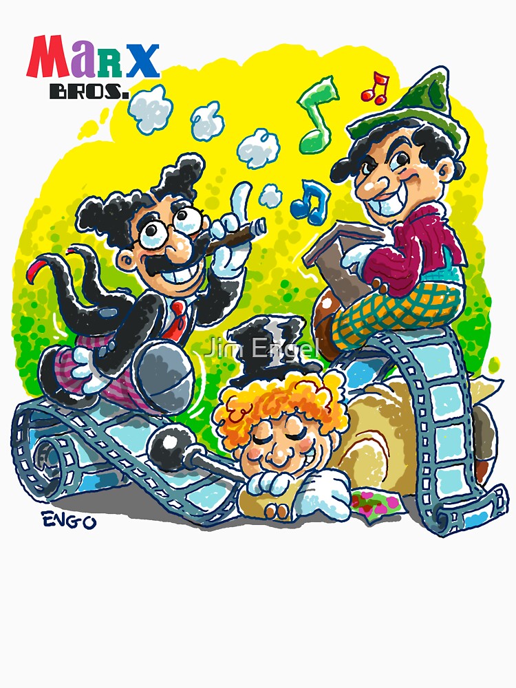 '30s CARTOON MARX BROTHERS by Jim Engel