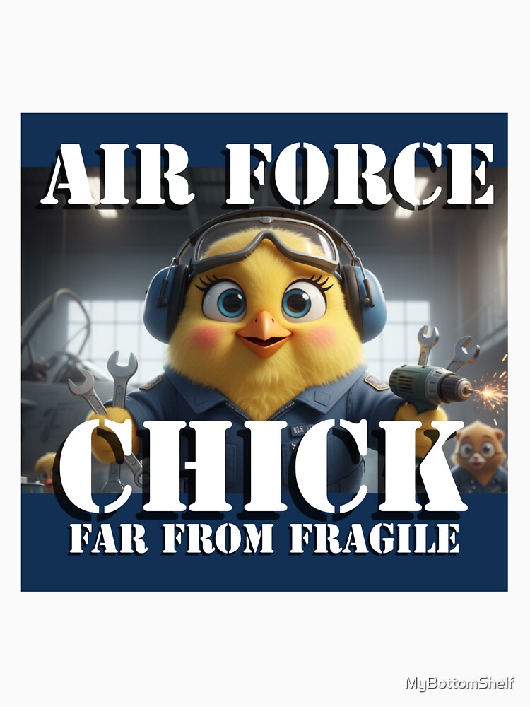 Air Force Chick - Far From Fragile by MyBottomShelf