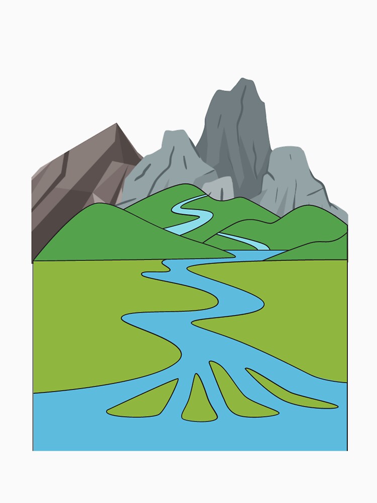 plain river mountain by AA-designstore