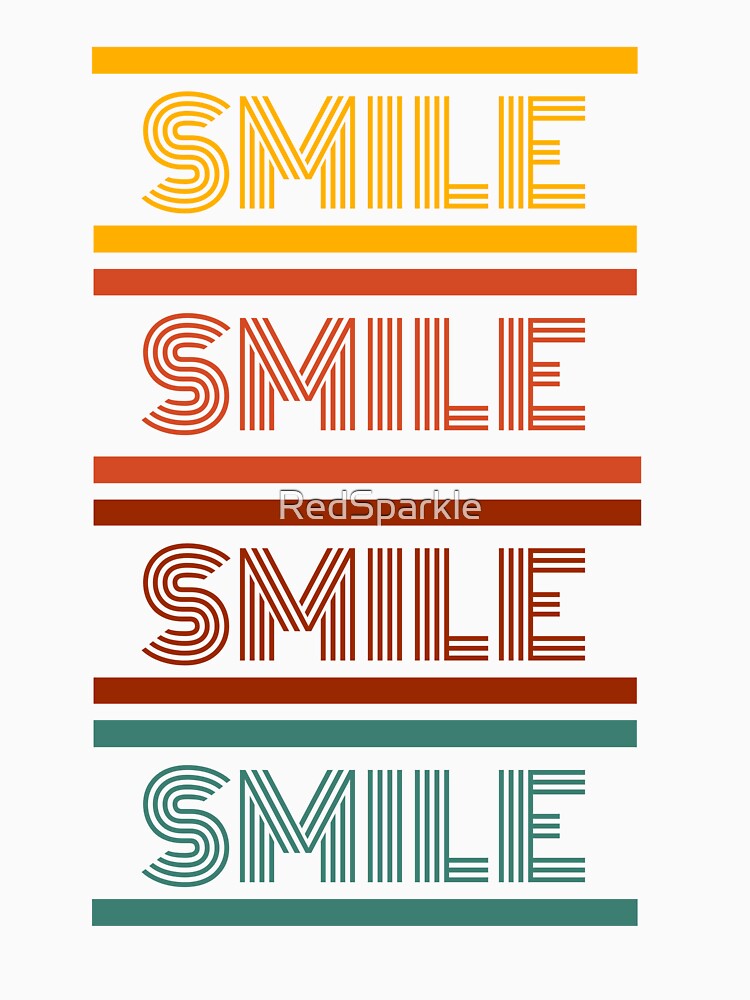 Smile Retro Vintage Typography by RedSparkle