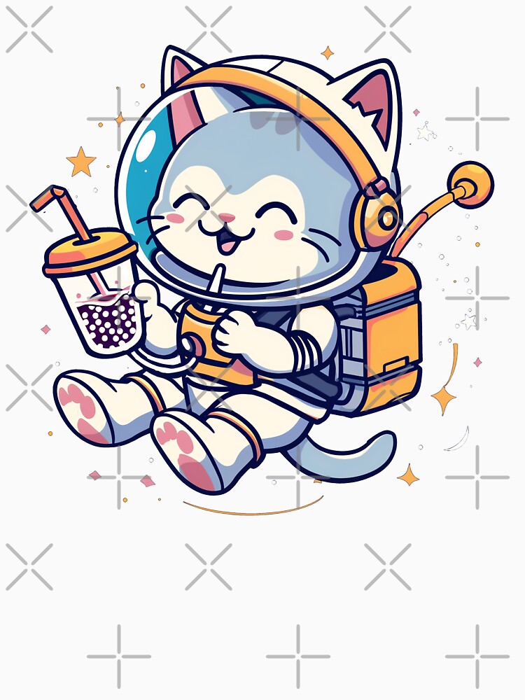 Space Boba Cat by Nufauna