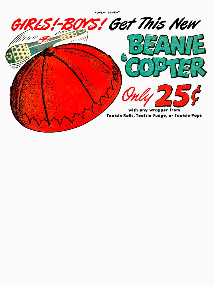 BEANIE COPTER HAT - ADVERT by ThrowbackAds