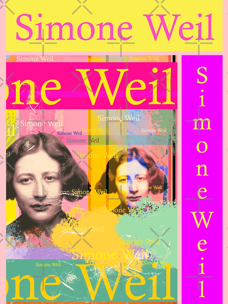 Simone Weil: Philosophical Reflection in Aesthetic Collage by Mauswohn