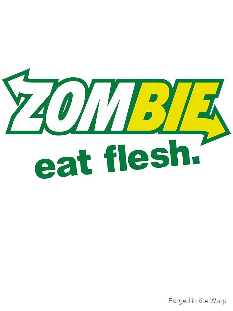 Zombie Eat Flesh Parody – Horror Fast Food Mashup – Funny Subway Parody by Forged in the Warp