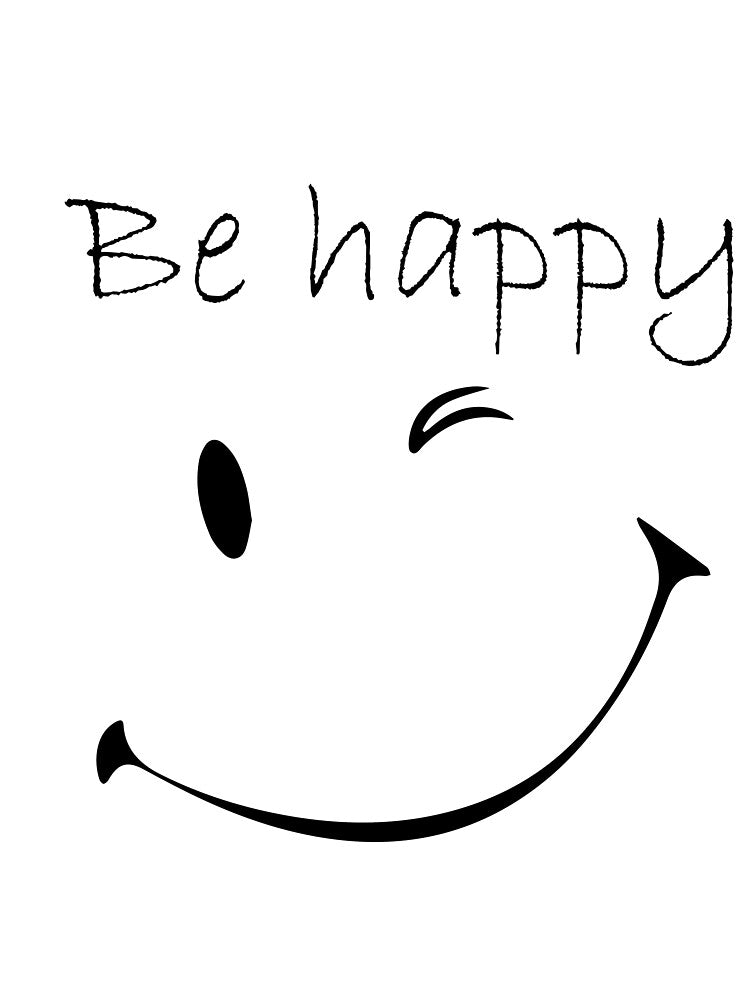 Spread Happiness Be happy by PixelPulseDesign