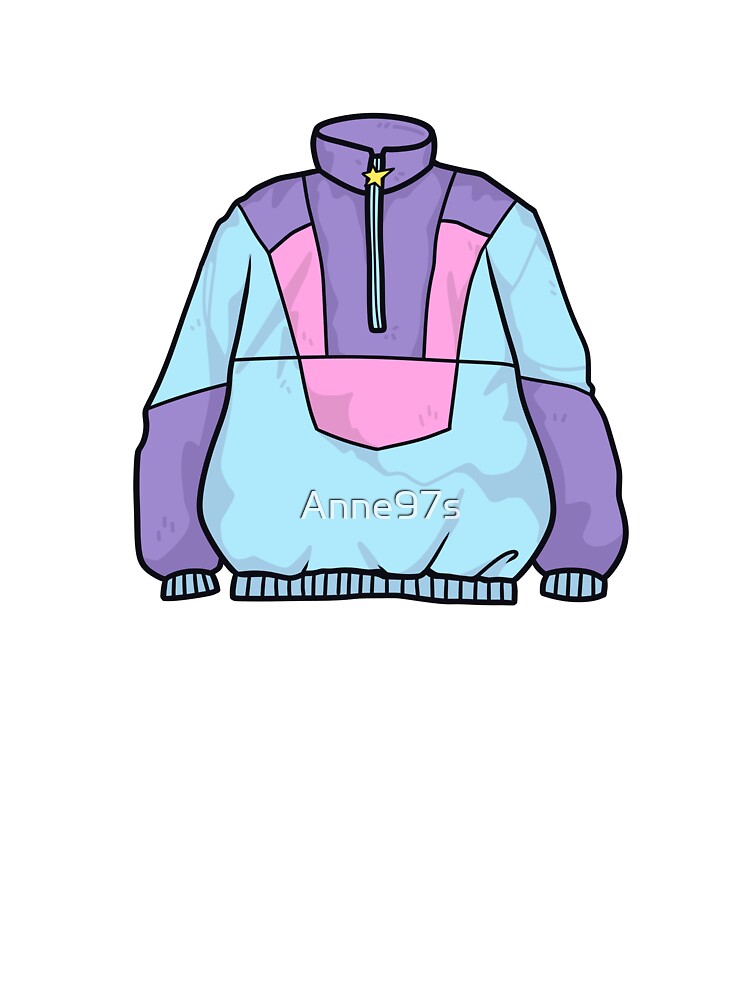 Y2K Pastel Iridescent Windbreaker Jacket by Anne97s