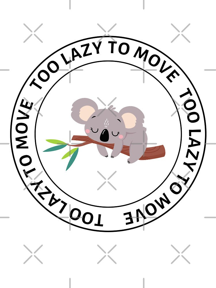 Too Lazy To Move - Koala Sleeping by bsrishika