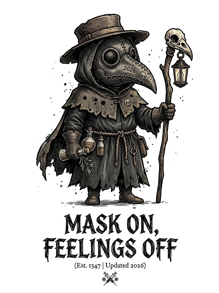 The Modern Plague Doctor: "Mask On, Feelings Off" by DeadlyWhisper