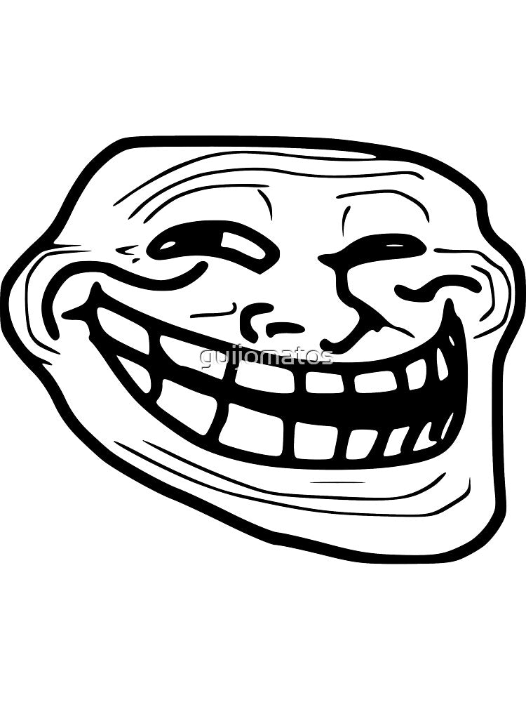 Trol face by guijomatos