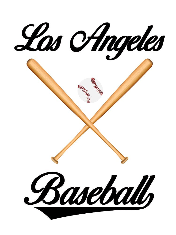 Los Angeles Baseball T-Shirt for Men and Women by AllStarMerch