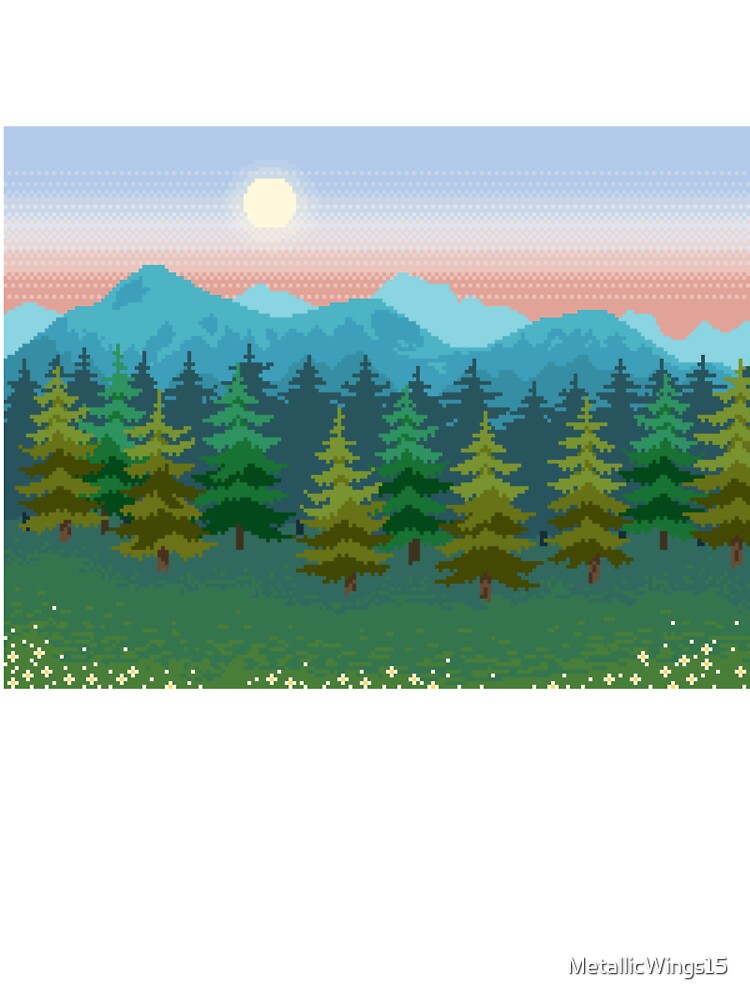 Forests and Mountains by MetallicWings15