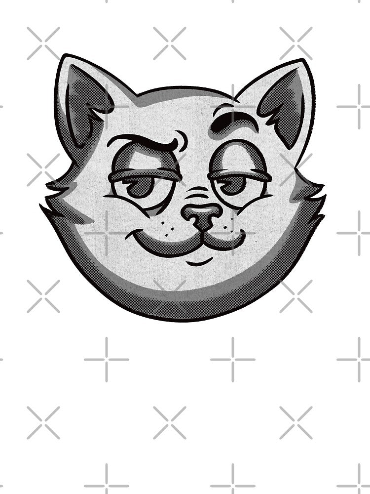 Smug 1940s retro cat by Gainful-bhaji0
