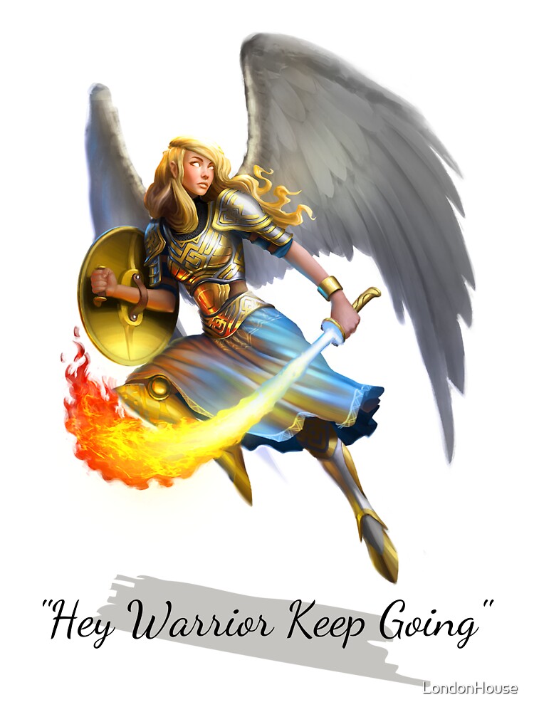 "Hey Warrior Keep Going" by LondonHouse
