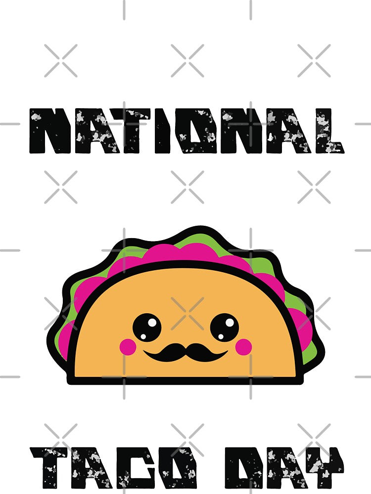 National Taco Day cute by charred-raven