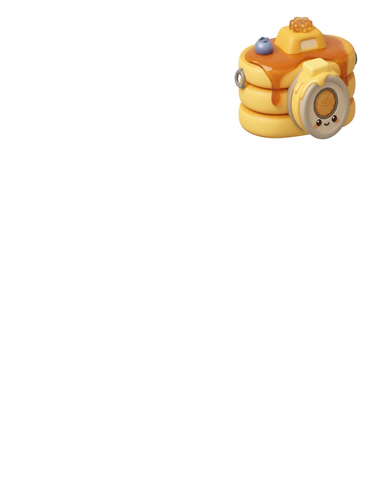 3D Kawaii pancake camera by kaother