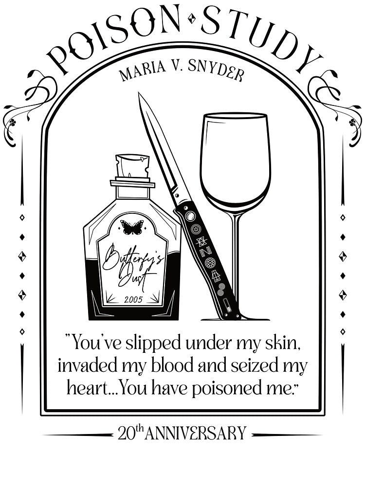 Poison Study 20th Anniversary Butterfly's Dust by Maria V. Snyder