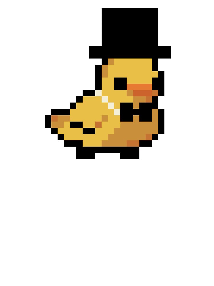 Pixel duck by PixelArtiste
