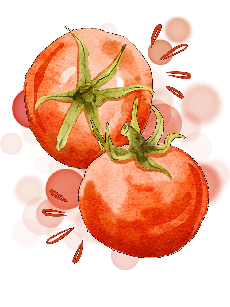 Tomatoes - Yummy Illustration by iamKRUK