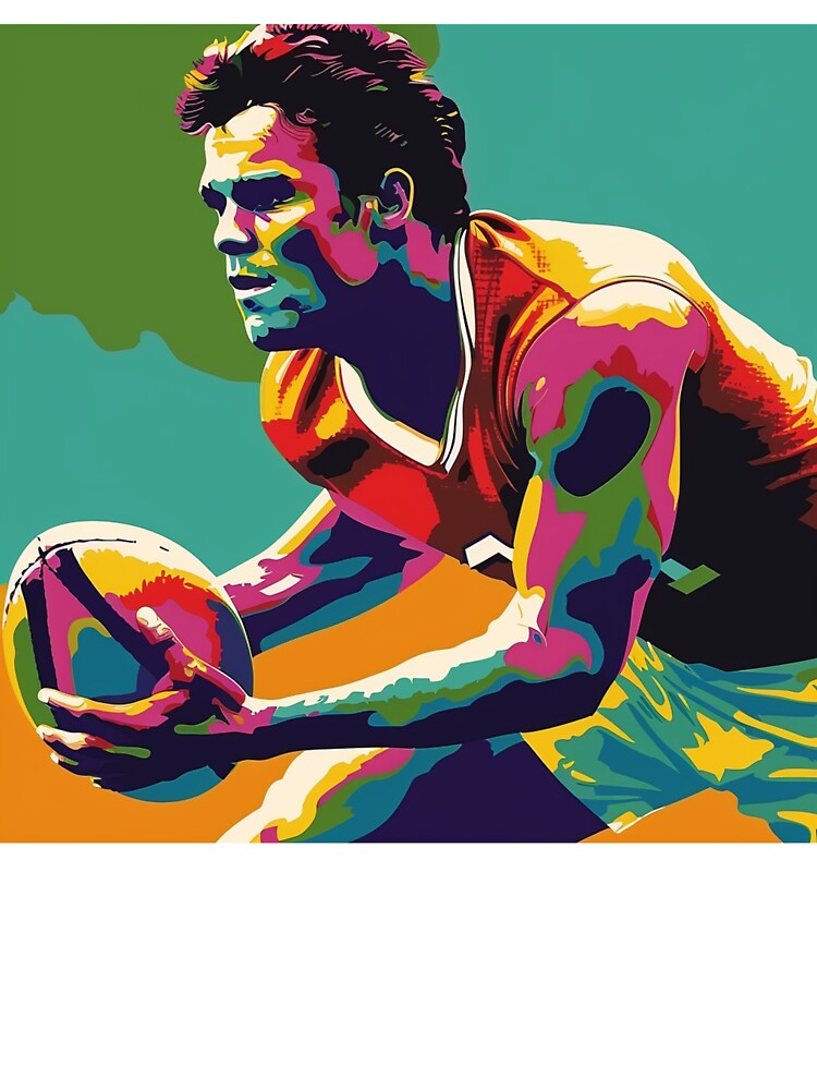 Footballer Pop Art 3 by AstroRisq