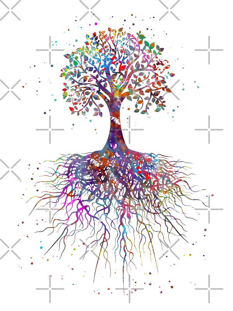 Tree rooted by Rosaliartbook