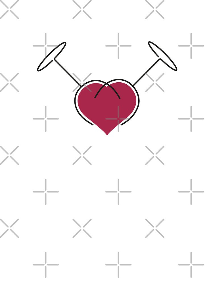 Wine Lovers Heart Design by JPColemonts