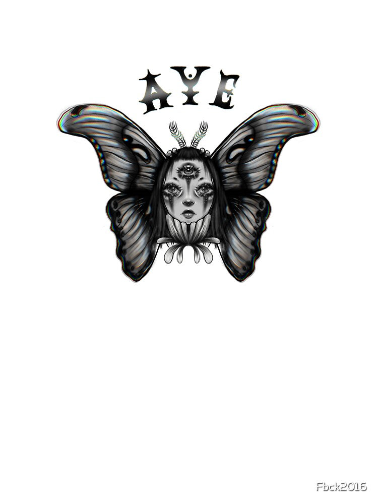 Cryptid AYE Goth Moth by ArentUExhausted